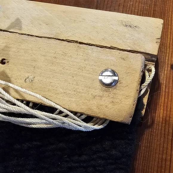 Vintage Woven Wool Hall Hanging - Picture 5 of 12